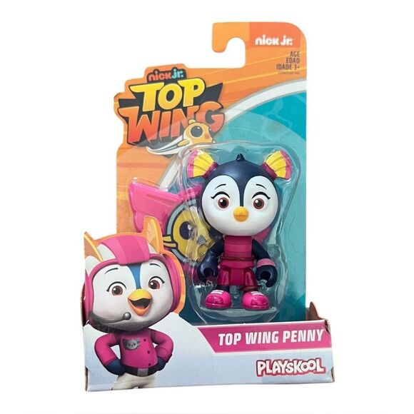 Top Wing Penny Action Figure & Badge Set Playskool Nick Jr. New - Picture 1 of 3